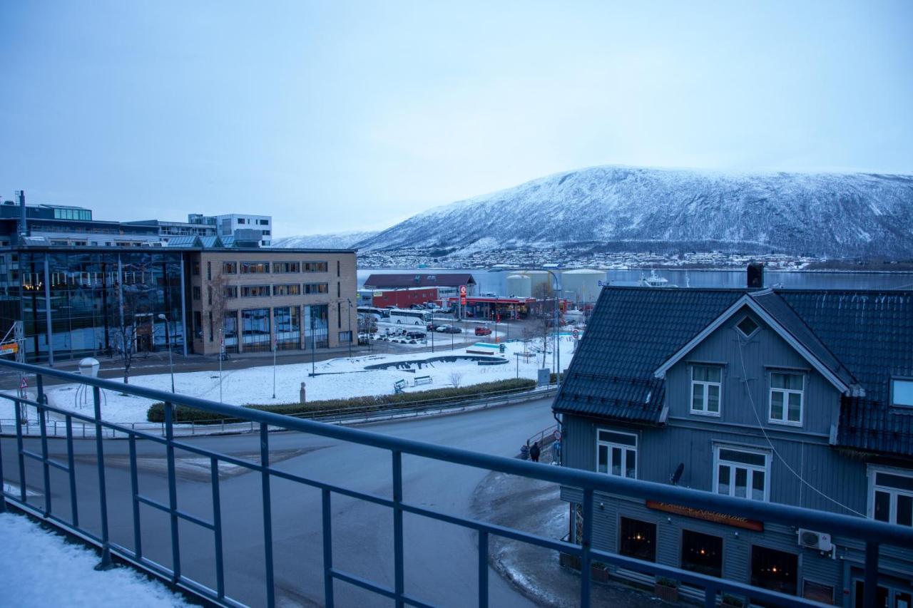 Toppleilighet Med Utsikt I Sentrum Nord Tromsø Eksteriør bilde